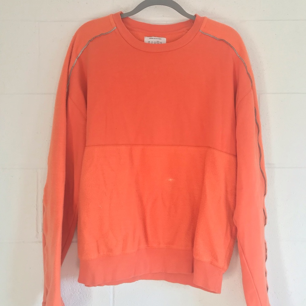 ORANGE REFLECTIVE SWEATER